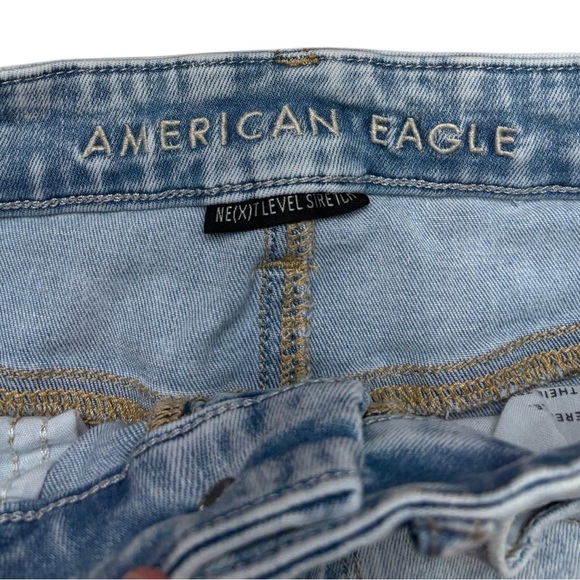 American Eagle Outfitters, Curvy High-Rise Jegging, Size 4 Regular, Blue - Picture 2 of 10